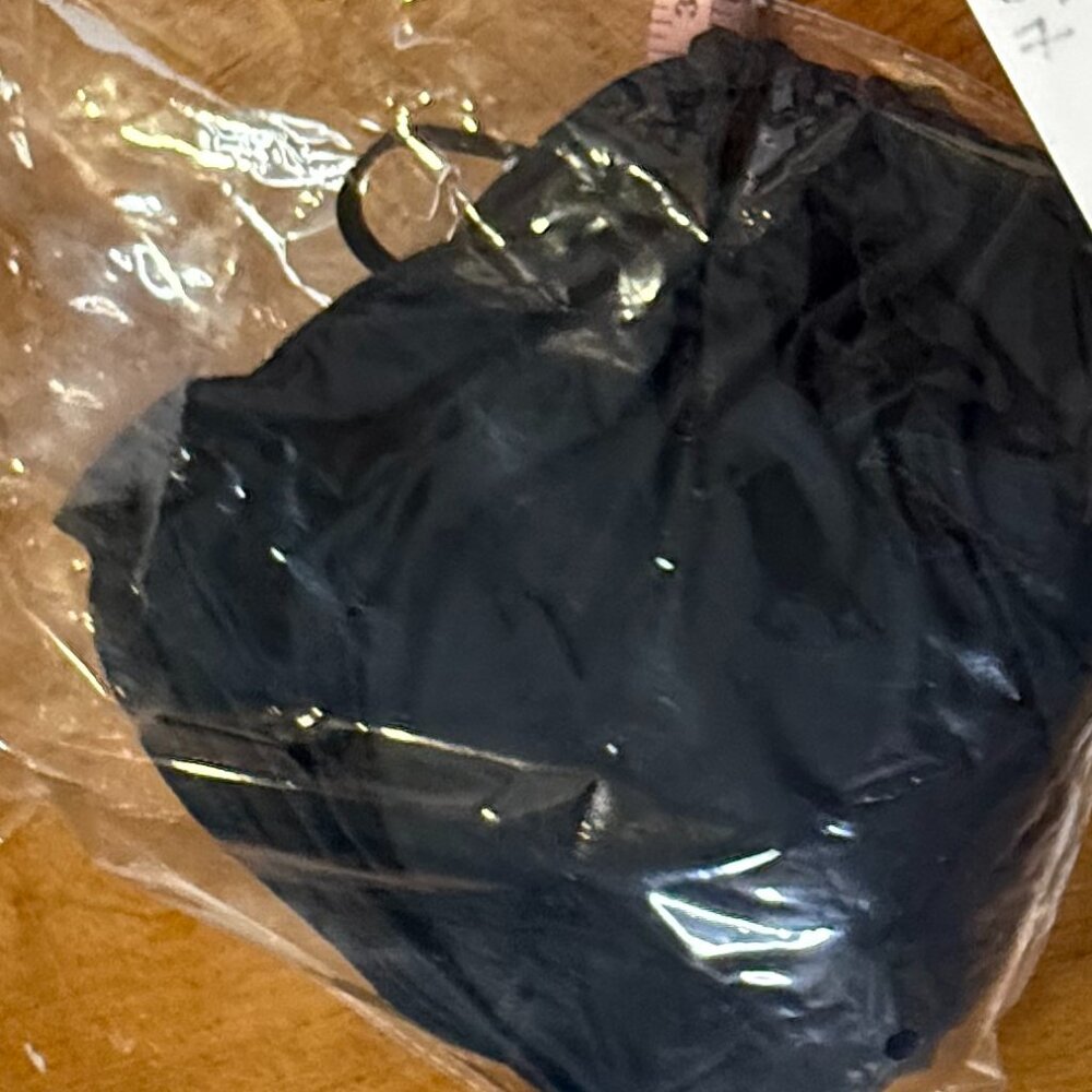 Black Two-Piece Swimsuit Set | Bandeau / Tankini Style | NWOT | Size L - Picture 16 of 16